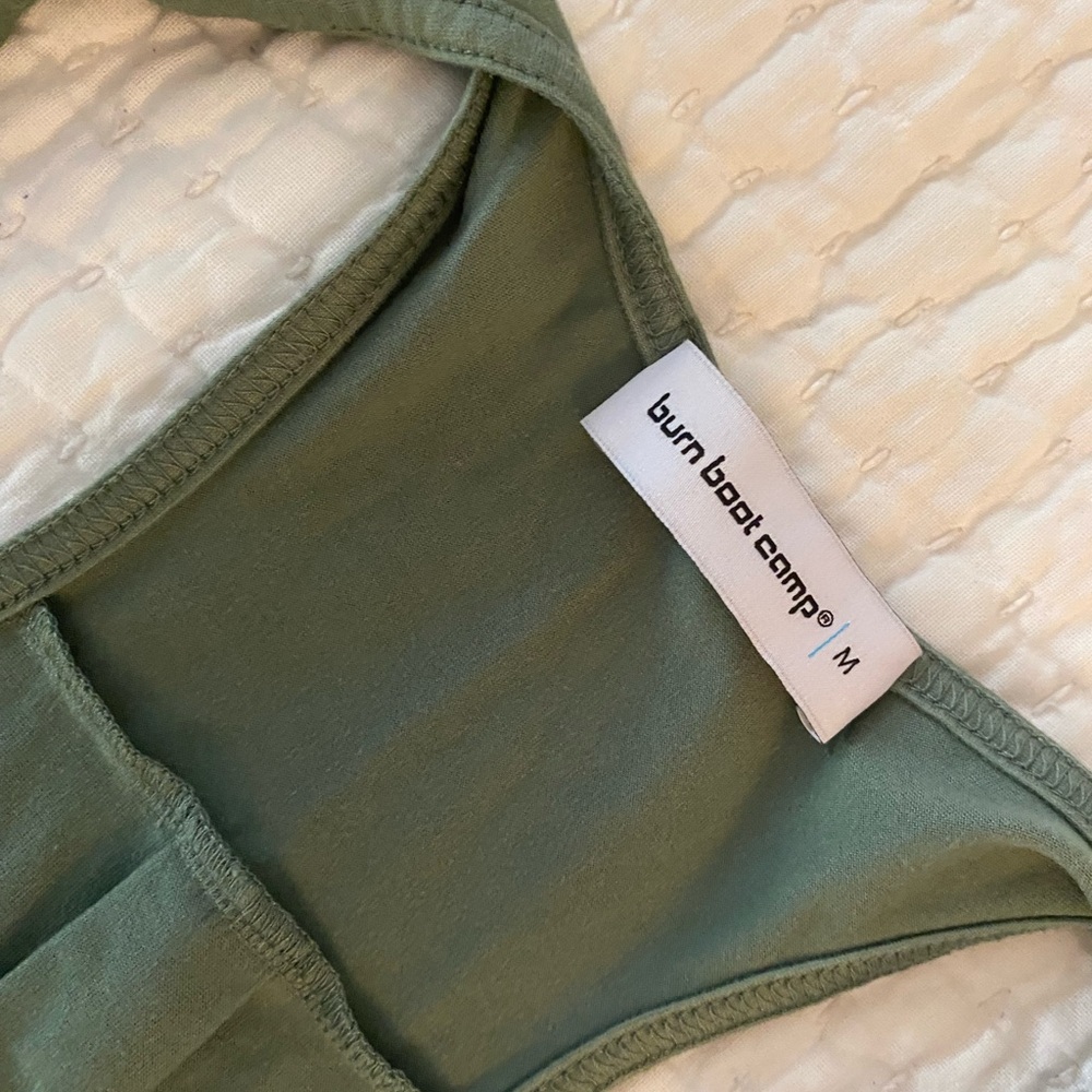Burn Boot Camp Green Tank Top - Picture 3 of 4